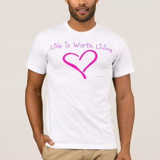 T-shirt La vie vaut les solides totaux chrétiens audacieux