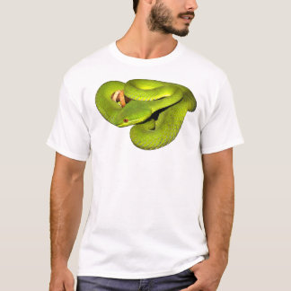 T-shirt La vipère blanc-labiée de mine