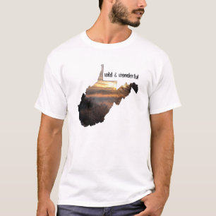 T-shirt La Virginie Occidentale, sauvage et merveilleux