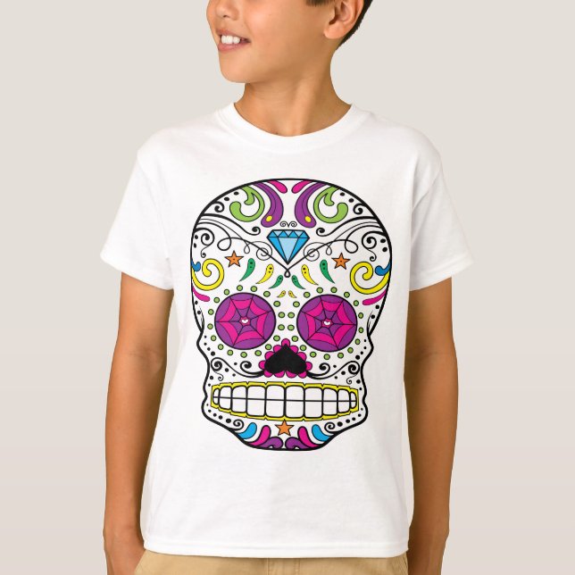 T-shirt La visibilité directe Muertos de DES de diamètre (Devant)