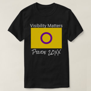 T-shirt La visibilité est importante   Accepter   Intersex