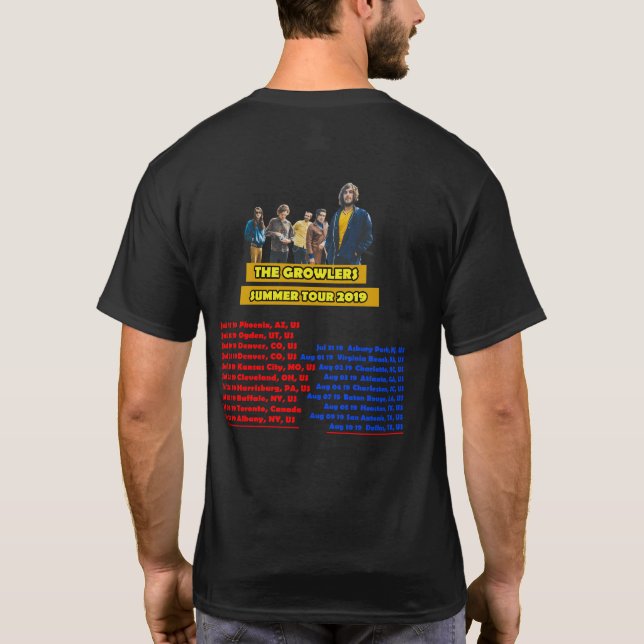 T-SHIRT LA VISITE 2019 DE VIBREURS (Dos)