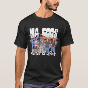 T-shirt La visite de paix et d'amour de substances
