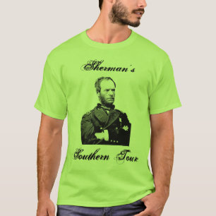 T-shirt La visite du sud de Sherman