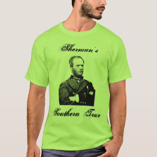 T-shirt La visite du sud de Sherman