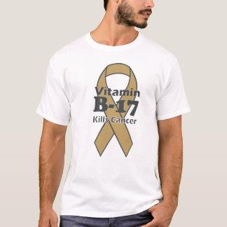T-shirt La vitamine B-17 tue le Cancer