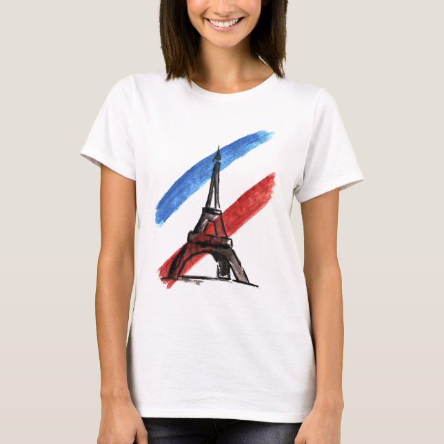 T-shirt La vive France (Devant)