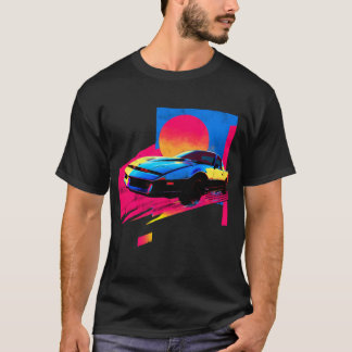T-shirt la voiture fictive des années 80