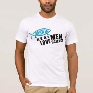 T-shirt La vraie Science d'amour d'hommes