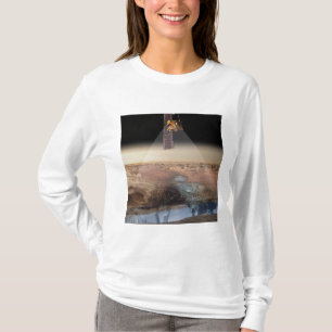 T-shirt La vue de l'artiste de l'odyssée détectant la