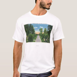 T-shirt La vue du Tanglewood fait du jardinage # 2