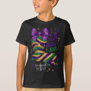 T-shirt La Weezy Ana Carnaval Louisiane Carte Mardi Gras