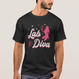 T-shirt Lab Diva Laboratoire Technicien Science Lab Tech