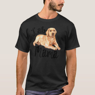 T-shirt Lab Mama Labrador Retriever Chien Maman Secourir F