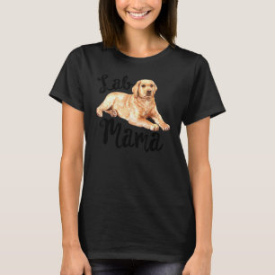 T-shirt Lab Mama Labrador Retriever Chien Maman Secours Fe