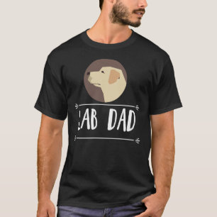 T-shirt Lab Papa Jaune Labrador Retriever Chien 72