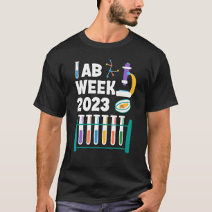 T-shirt Lab Week 2023 Ouvriers de laboratoire Funny Techno