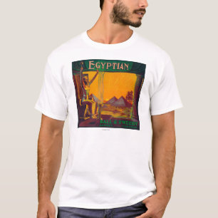 T-shirt LabelDowney orange égyptien, CA