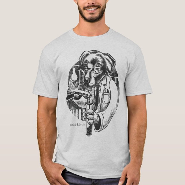 T-shirt Laboratoire chimique (rador) (Devant)
