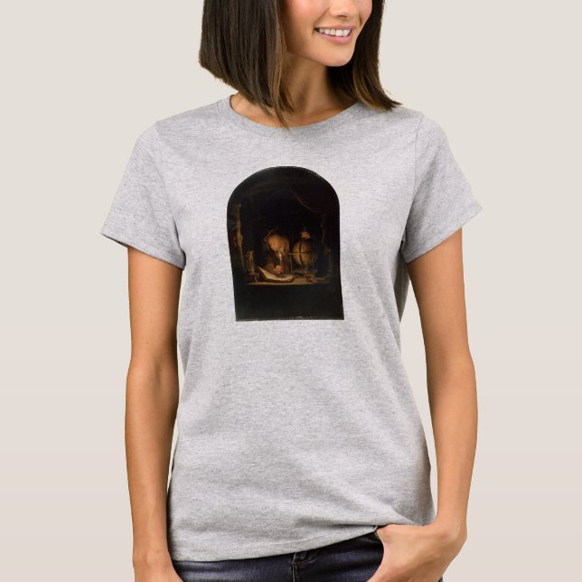 T-shirt Laboratoire d'alchimie médiévale (Devant)