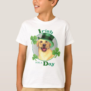 T-shirt Laboratoire de jaune du jour de St Patrick