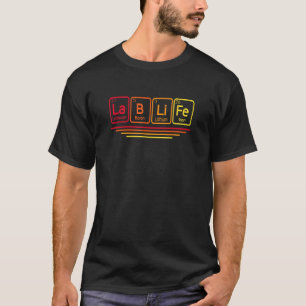T-shirt Laboratoire de la vie Recherche Laboratoire de rec