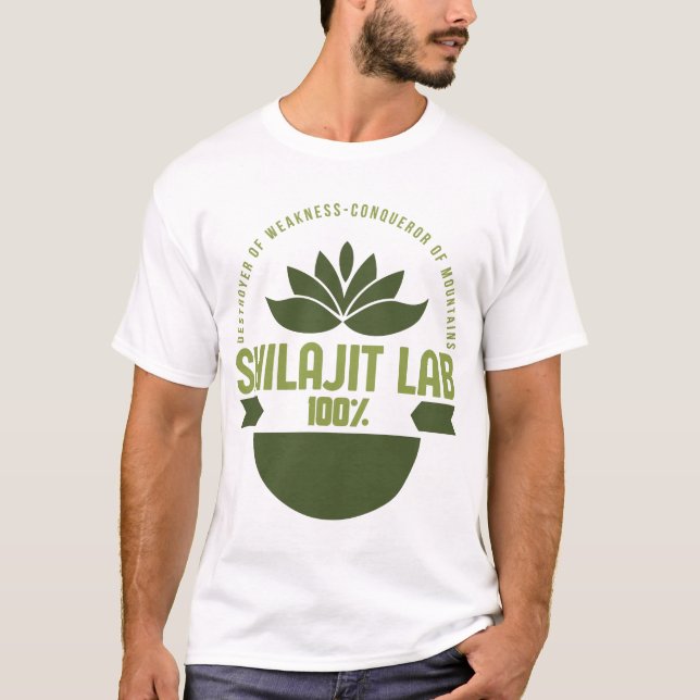 T-shirt Laboratoire de Shilajit (Devant)