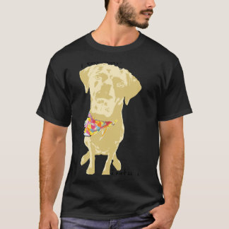 T-shirt Laboratoire Jaune Je Mange Ça