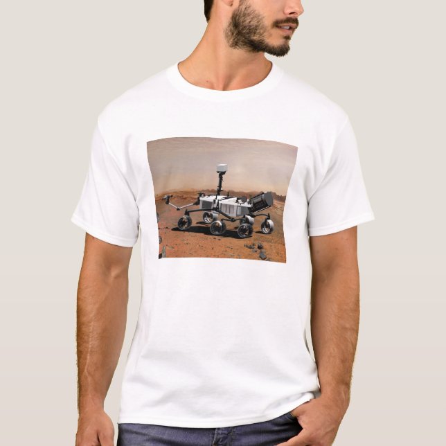 T-shirt Laboratoire scientifique Mars 2 (Devant)