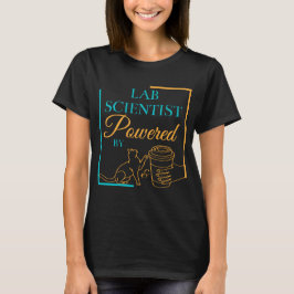 T-SHIRT LABORATOIRE SCIENTIFIQUE POWERESSÉ PAR CATS ET CAF