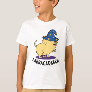 T-shirt Labra-cadabra Funny Labrador Chien Pun