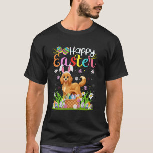T-shirt Labradoodle Chien Joyeux Pâques Chasse aux œufs La
