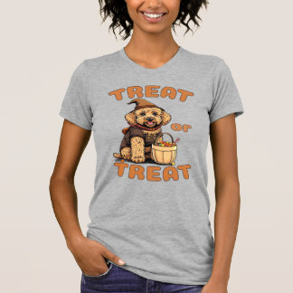 T-shirt Labradoodle Halloween Dog Costume �Treat or Treat�