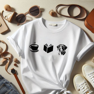 T-shirt Labrador Coffee Livre cadeau pour doglotte