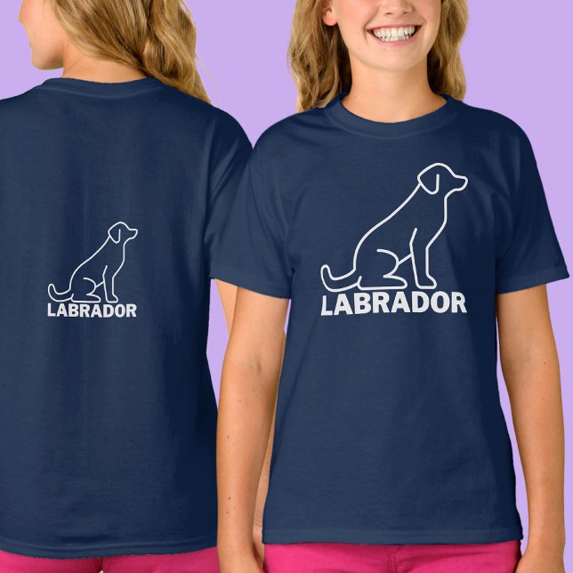 T-shirt Labrador Dog, Labrador Retriever, Red Lab (Créateur téléchargé)
