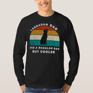 T-shirt Labrador Papa Comme Un Père Régulier Mais Glacière