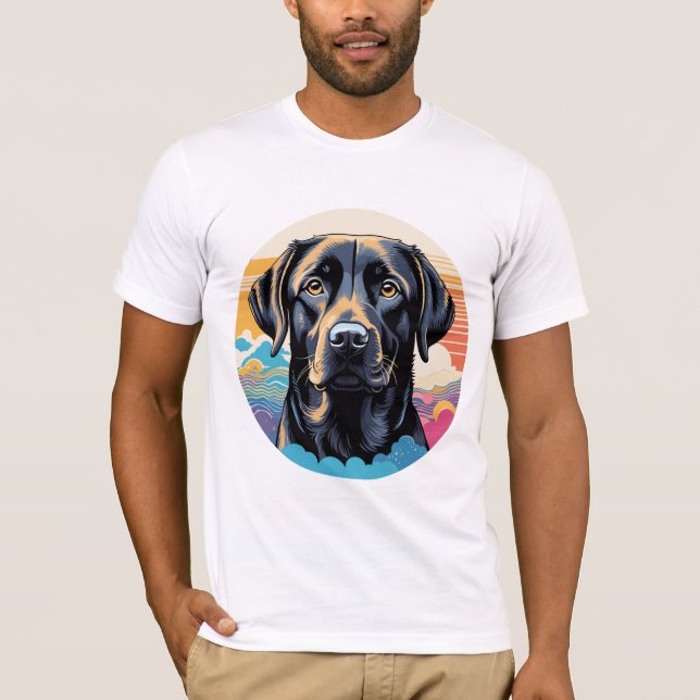 T-shirt Labrador Retriever (Devant)