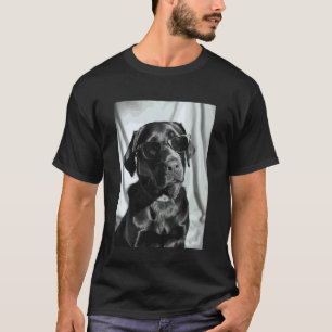 T-shirt Labrador Retriever avec des Lunettes de Soleil Pho