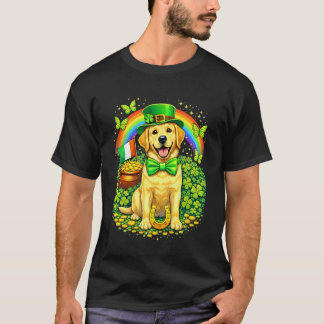 T-shirt Labrador Retriever Chanceux Jour de la Saint-Patri