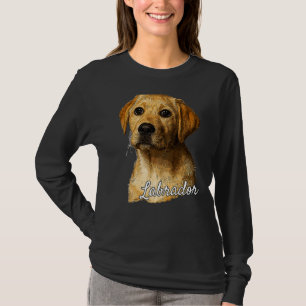 T-shirt Labrador Retriever Chien Cute Lab Retreiver Puppy 