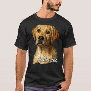 T-shirt Labrador Retriever Chien Cute Lab Retreiver Puppy