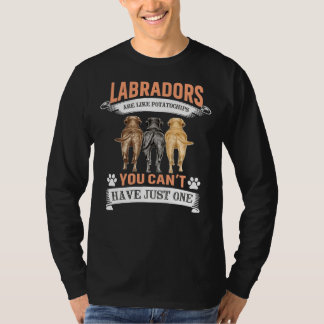 T-shirt Labrador Retriever Chien drôle