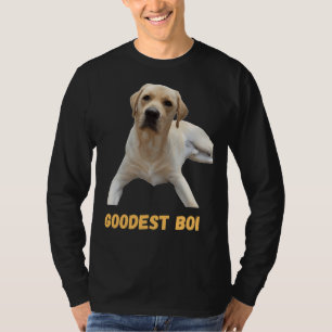T-shirt Labrador Retriever Chien mignon Chien Good Boi Goo