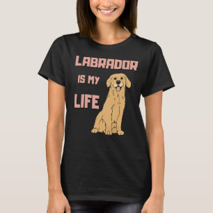 T-shirt Labrador Retriever Chien Pour Lab Maman Et Lab Pap