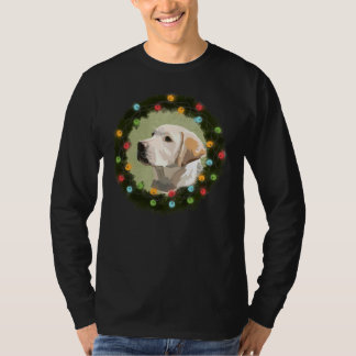 T-shirt Labrador Retriever Christmas