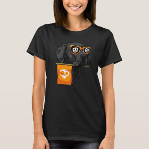 T-shirt Labrador Retriever dans lunettes de soleil Lazy Ha