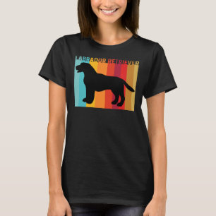 T-shirt Labrador Retriever Dog Retro Labrador Reet Vintage