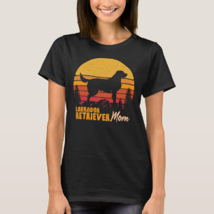 T-shirt Labrador Retriever Dog Vintage Retro