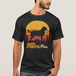 T-shirt Labrador Retriever Dog Vintage Retro