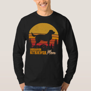T-shirt Labrador Retriever Dog Vintage Retro